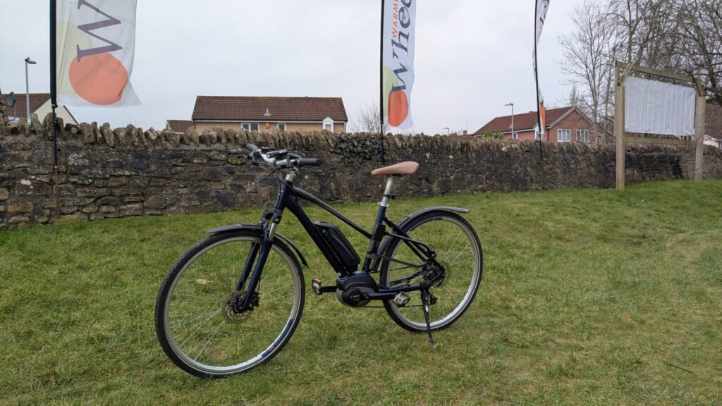 A Bicycle with an electric assistance system